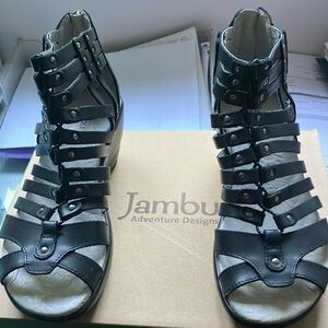 Jambu black sandal. Size 7.5